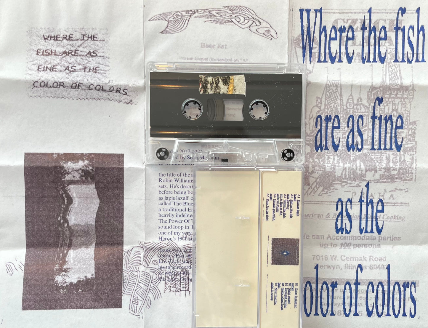 Erik Kramer - Where the fish are as fine as the color of colors (Cassette)