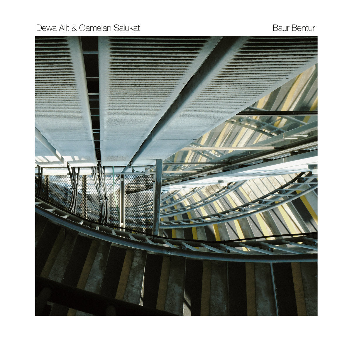 Dewa Alit & Gamelan Salukat - Baur Bentur album cover. Black Truffle, Australia, 2026, LP. Available at Seasonal Work Records.