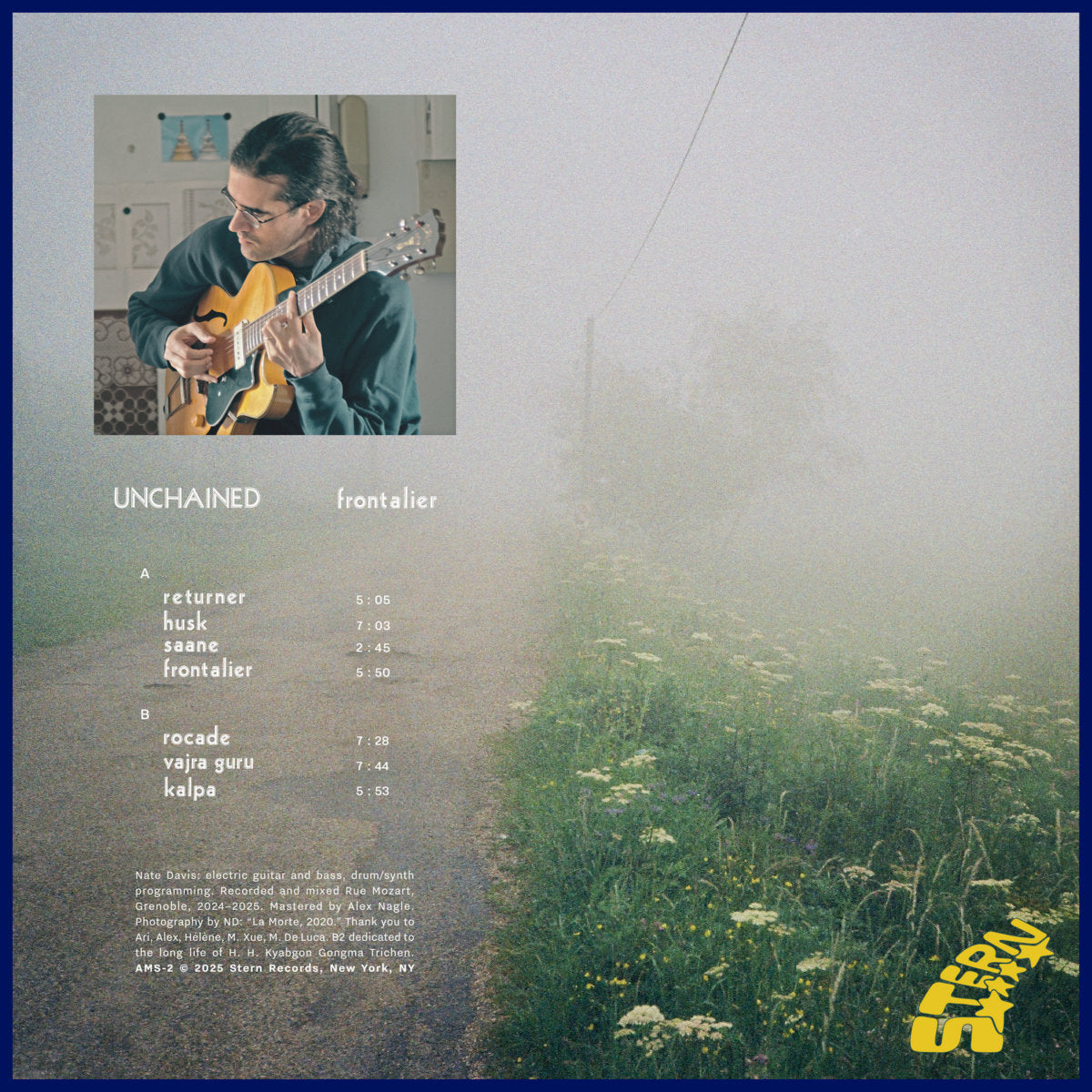 Unchained - Frontalier back cover