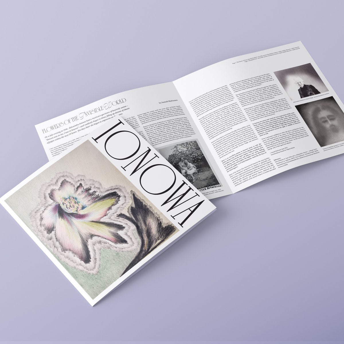 Aleksandra Ionowa - Improvisations on the Grand Piano booklet