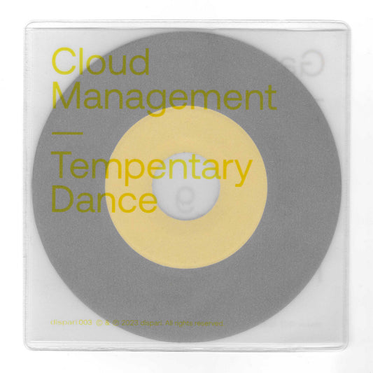 Cloud Management - Tempentary Dance album cover