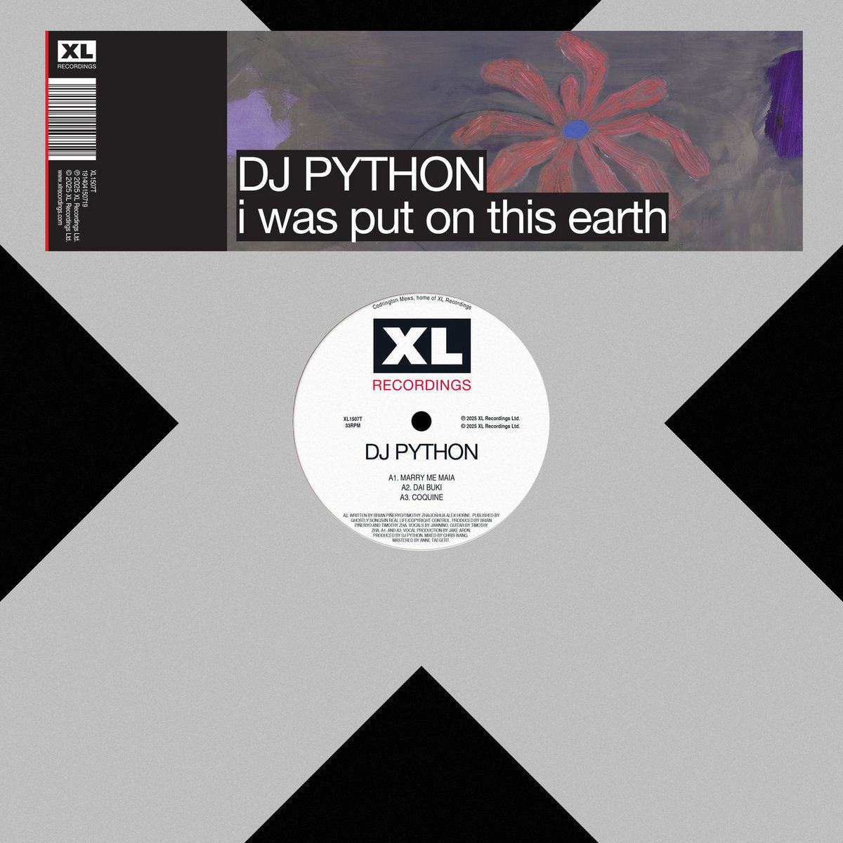 DJ Python - i was put on this earth album cover