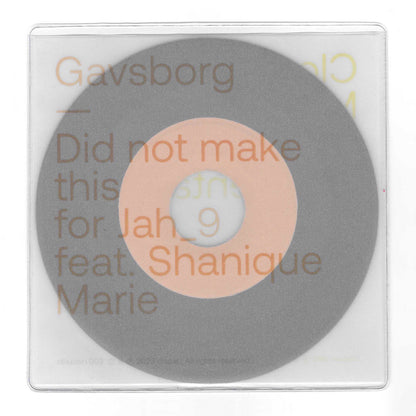Gavsborg - Did not make this for Jah_9 feat. Shanique Marie album cover