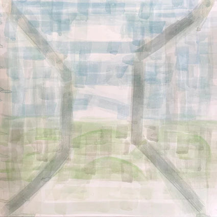 Gustaf Dicksson/Post-Tragic/Sonja LaBianca/Frida Johanne - Stilla Dagar, Stilla Nätter/Stille Dage, Stille Nætter LP, handpainted front cover. Distributed by Discreet Music, 2026. Available at Seasonal Work Records.