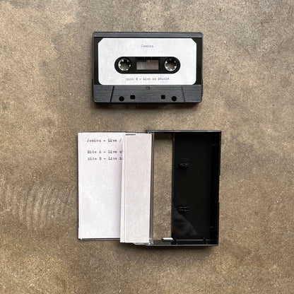 Jemima live tape—open view