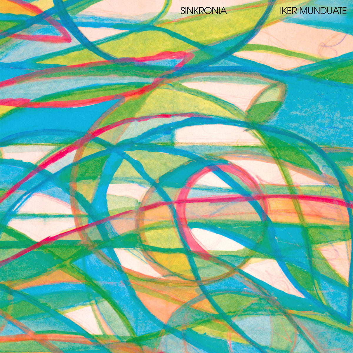 Iker Munduate - Sinkronia front cover. Hegoa, Spain, 2026, vinyl LP. Available at Seasonal Work Records.