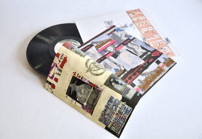 Johnny Coley - As I Slip Into The Sky, LP with open booklet, alternate view. Lobby Art Editions, USA, 2026, LP. Available at Seasonal Work Records.