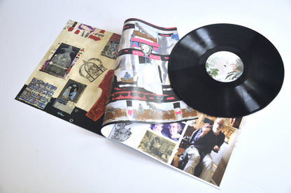 Johnny Coley - Where the Smoke Goes, LP and open booklet, alternate view. Lobby Art Editions, USA, 2026, LP. Available at Seasonal Work Records.
