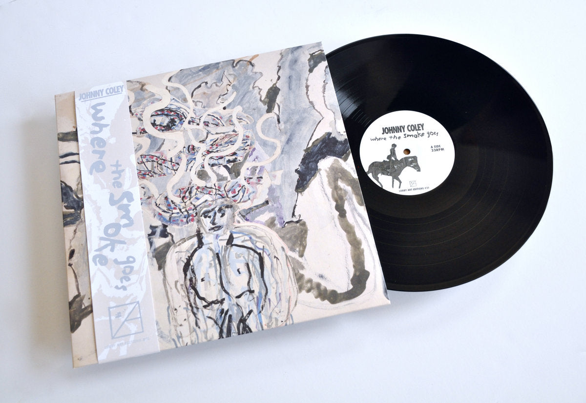 Johnny Coley - Where the Smoke Goes, LP with obi. Lobby Art Editions, USA, 2026, LP. Available at Seasonal Work Records.