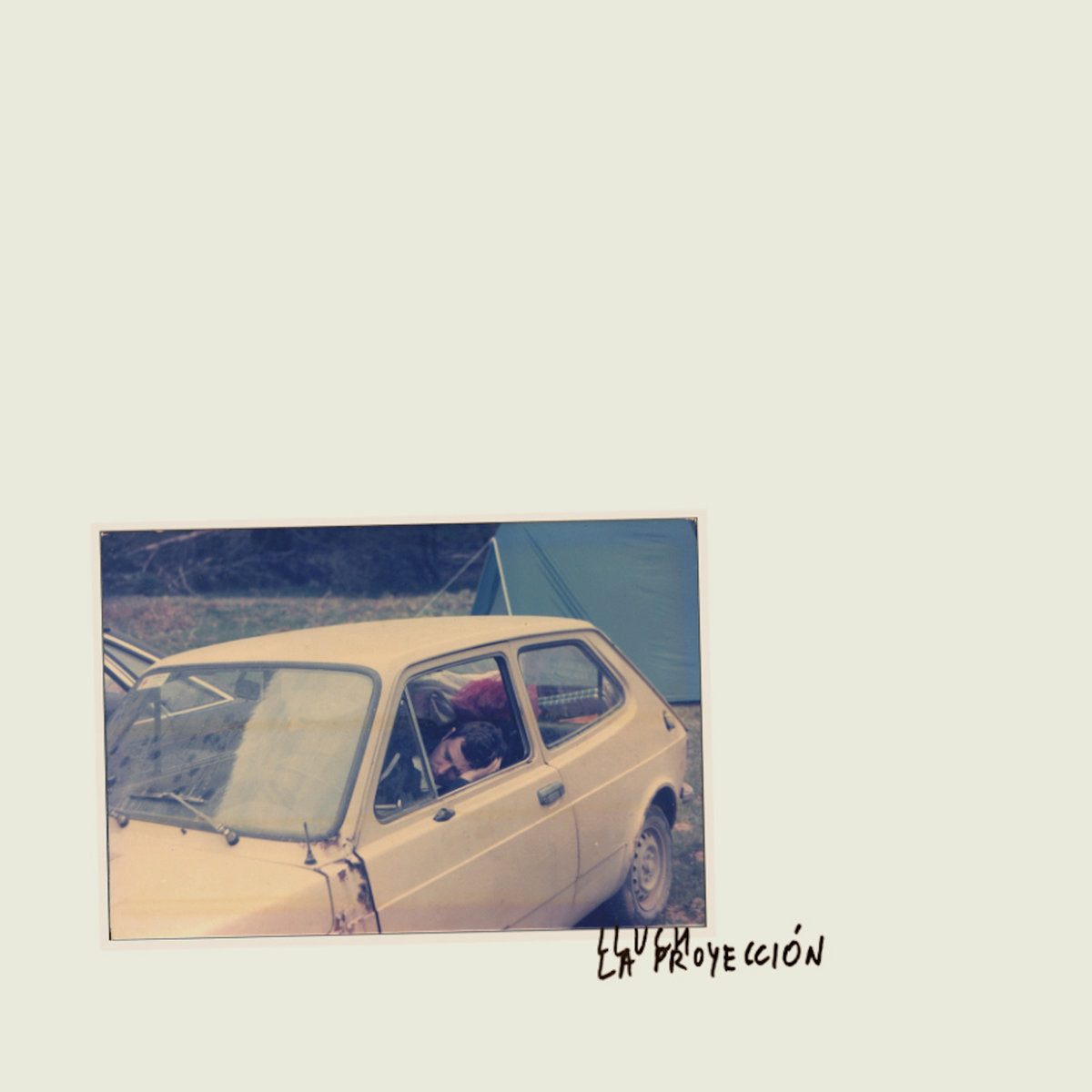 Lluch - La Proyección album cover. Hego, Spain, 2026, vinyl LP. Available at Seasonal Work Records.