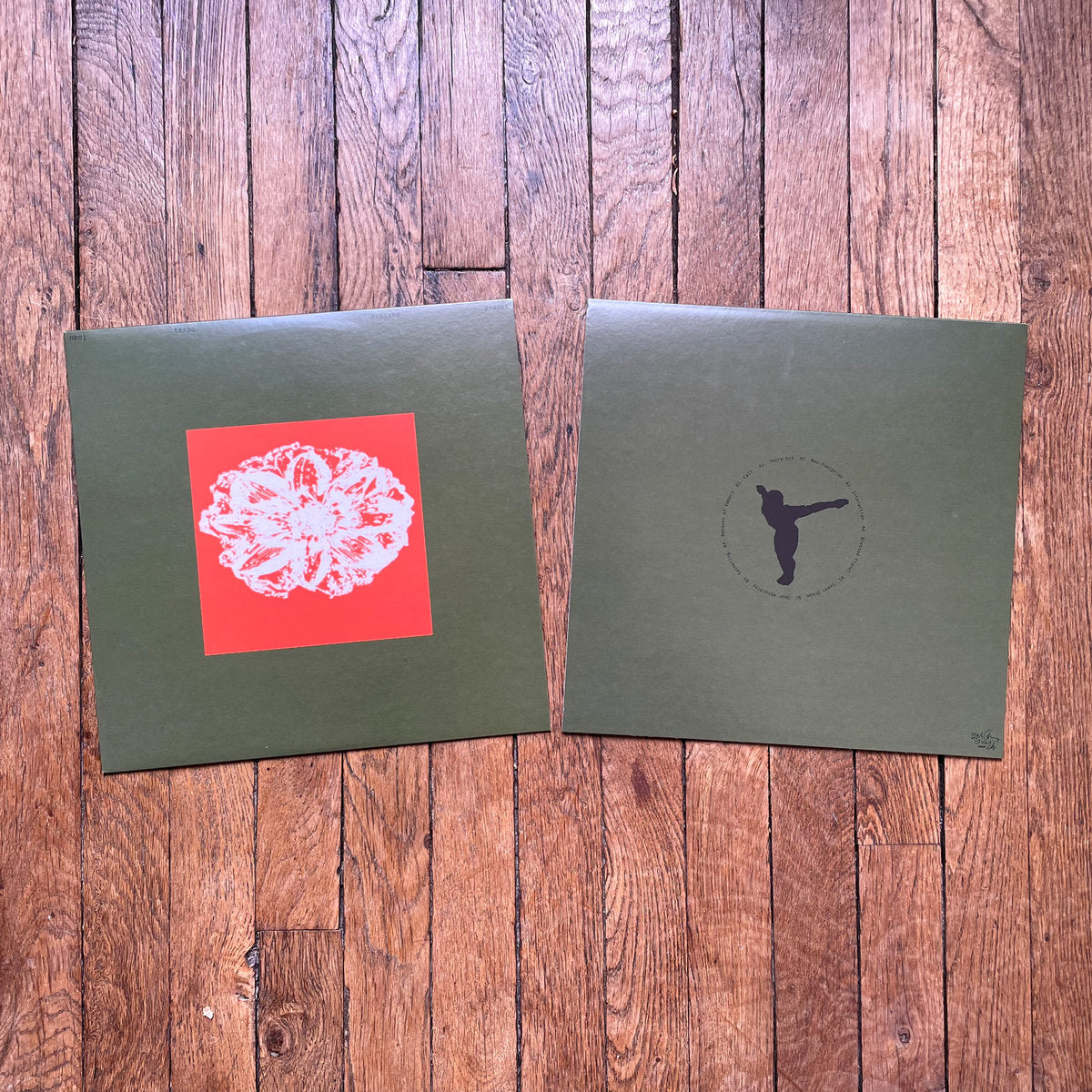 Nboj Tespo - Blessed Planet vinyl front and back covers