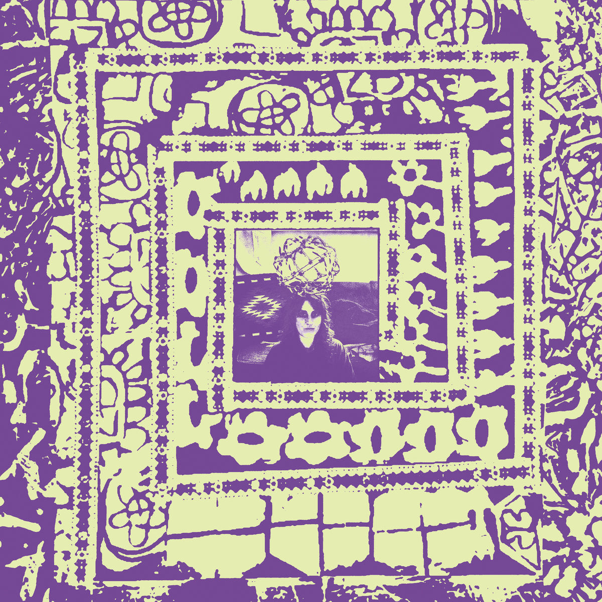Nowhere Flower - Peace Channel front cover. Soft Abuse, United States, vinyl LP 2026. Available at Seasonal Work Records.