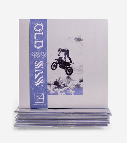 Old Saw - Country Tropics LP stack. Lobby Art Editions, LP, originally released in 2021. 5th Year Anniversary Repress, 2026. Available at Seasonal Work Records.
