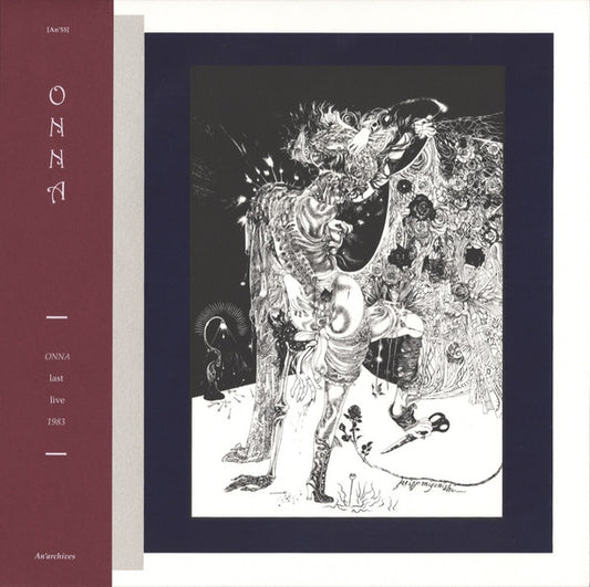 Onna Last Live 1983 album cover. An'archives, Japan/France, 2026 2LP. Available at Seasonal Work Records.