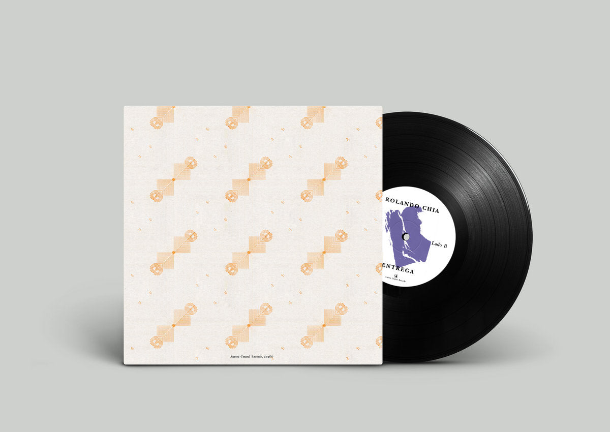 Rolando Chia - Batelages / Entrega black vinyl, B side. Aurora Central Records, Mexico, 2026, LP. Available at Seasonal Work Records.