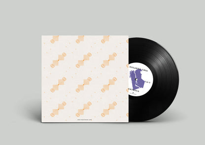 Rolando Chia - Batelages / Entrega black vinyl, B side. Aurora Central Records, Mexico, 2026, LP. Available at Seasonal Work Records.