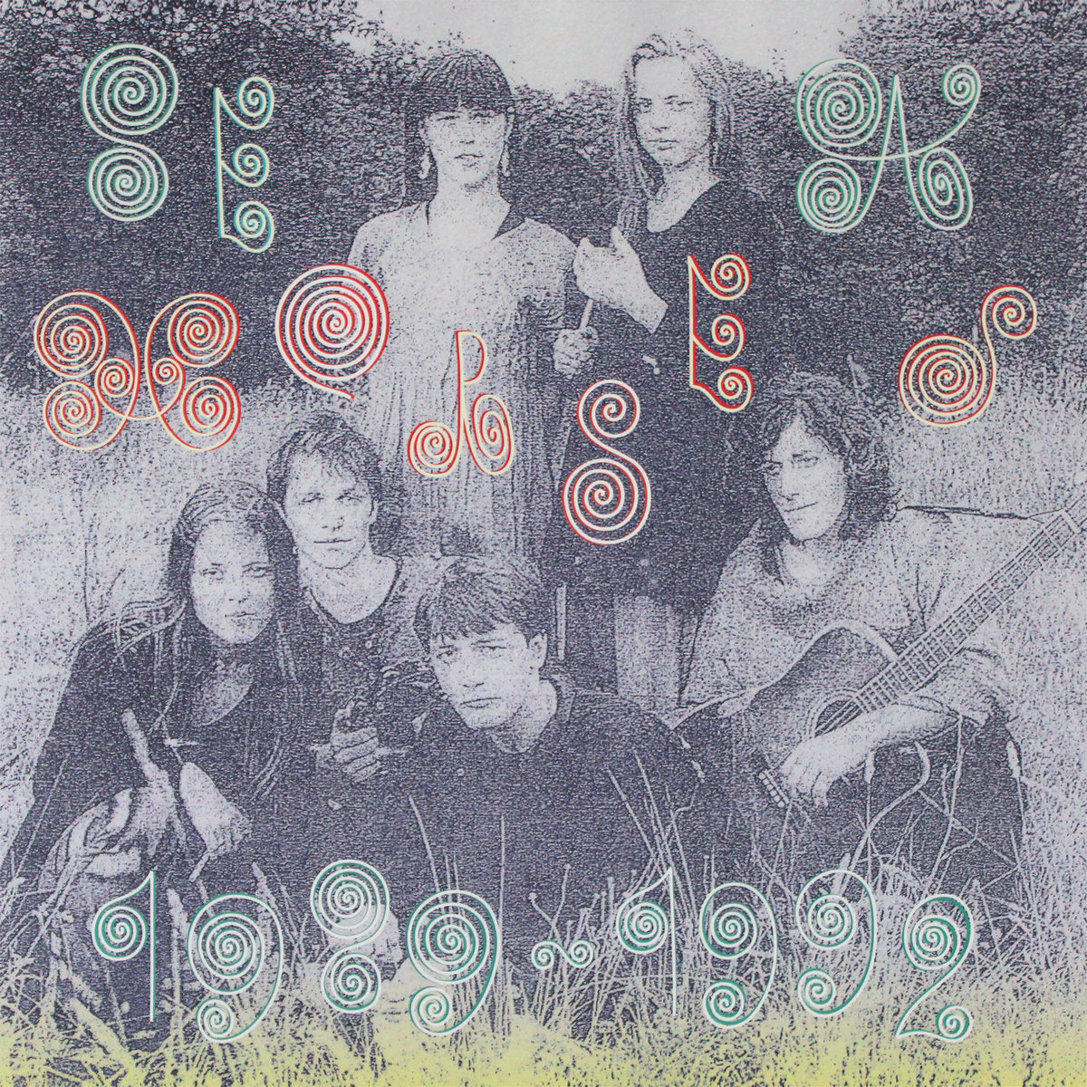 Sea Horses - 1989–1992 album cover. Goaty Tapes/House Rules, USA, 2026, vinyl LP. Available at Seasonal Work Records.