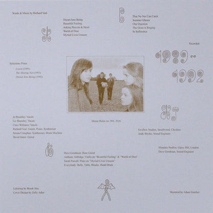 Sea Horses - 1989–1992 insert. Goaty Tapes/House Rules, USA, 2026, vinyl LP. Available at Seasonal Work Records.