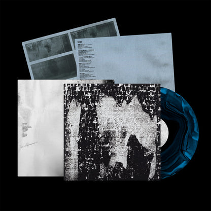 Space Afrika - Quiet Storm Blue Ripple vinyl and insert.