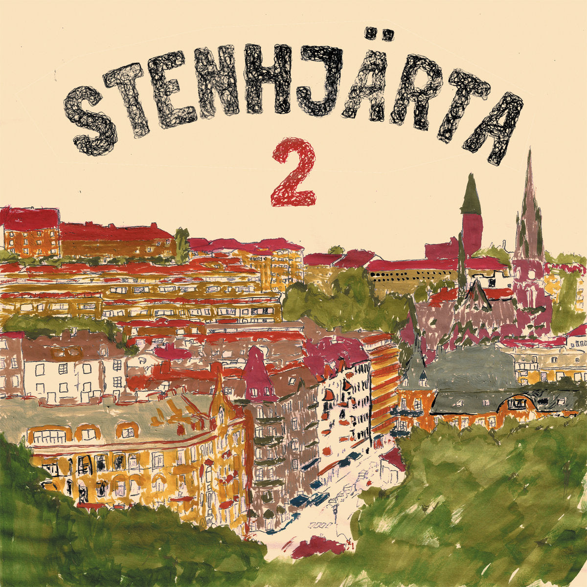 Stenhjärta - 2 album cover