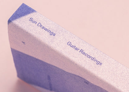 Sun Drawings - Guitar Recordings cassette — spine of case.
