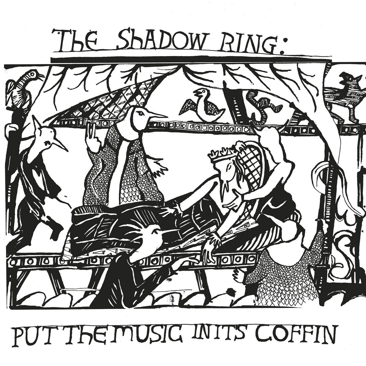 The Shadow Ring - Put the Music In Its Coffin album cover