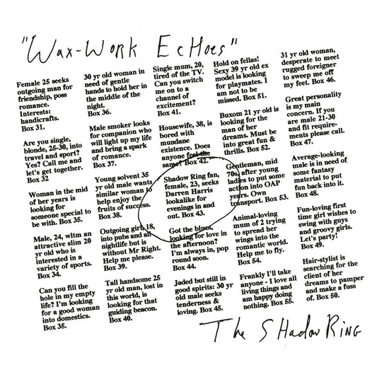 The Shadow Ring - Wax-Work Echoes album cover