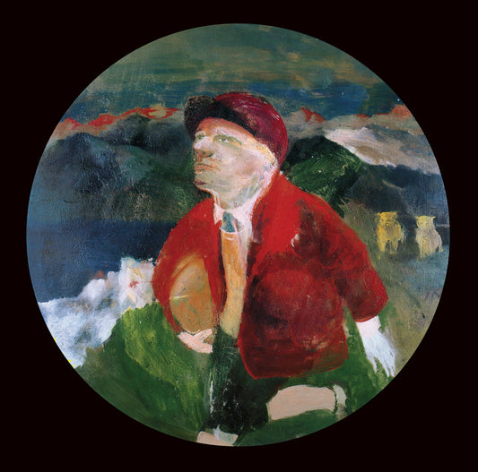 Tibor Szemző - Skullbase Fracture front cover. Fodderbasis, Hungary, 2022, vinyl LP. Available at Seasonal Work Records.
