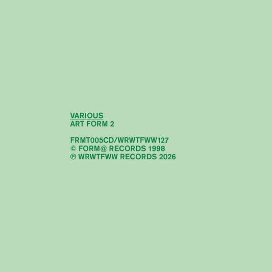 Various Artists - Art Form 2 album cover