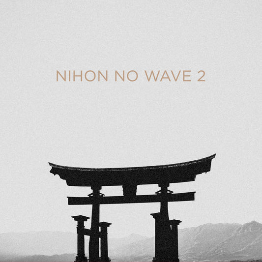 Silhouette of a traditional Japanese gate against a plain background with 'Nihon No Wave 2' text.