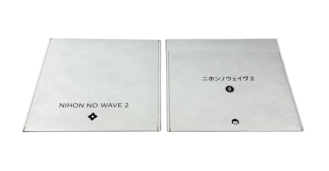 Various_Artists_-_Nihon_No_Wave_2_rsilk-screened and sewn synthetic paper jacket