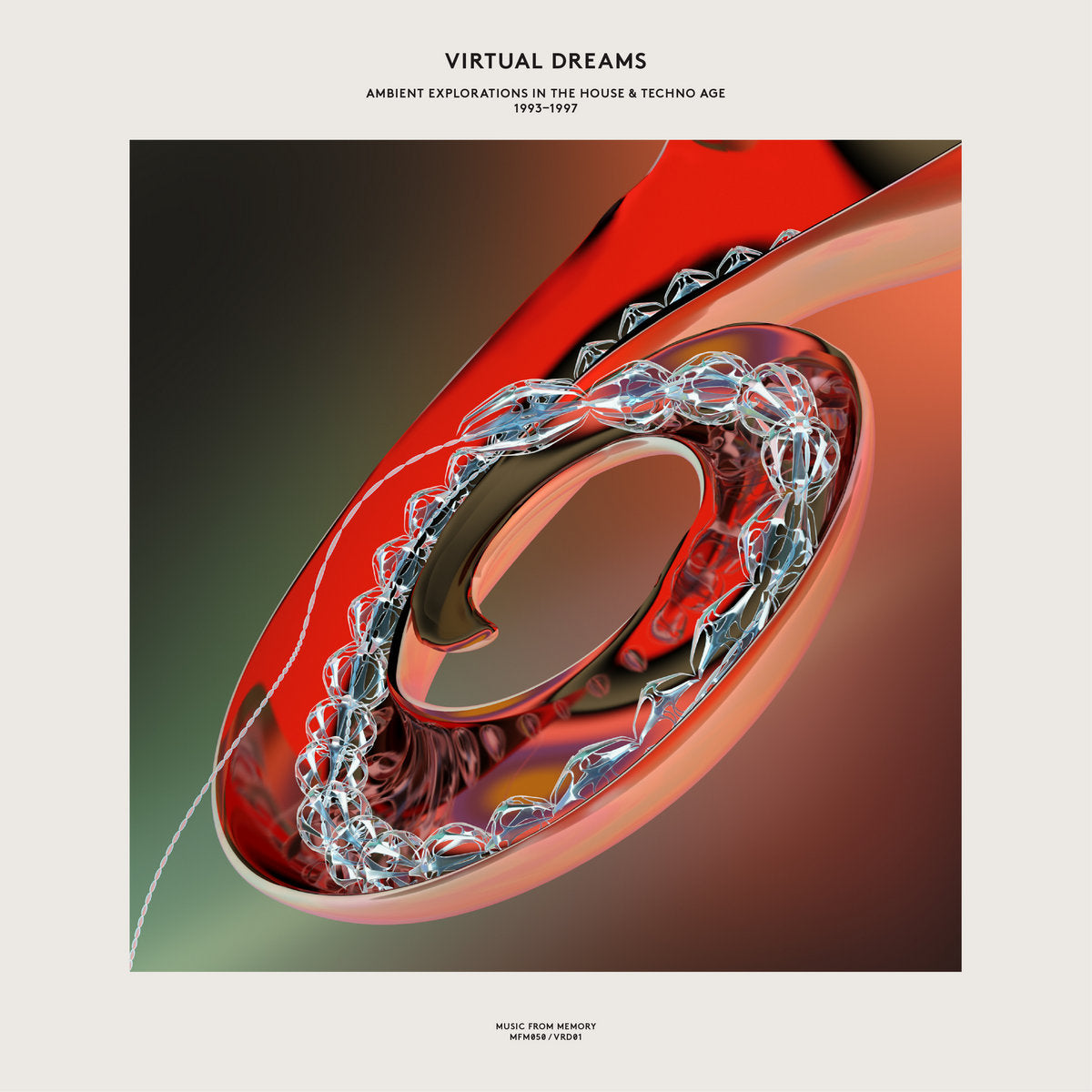 Various Artists - Virtual Dreams: Ambient Explorations In The House & Techno Age, 1993-1997 album cover. Music From Memory, The Netherlands, 2021. 3LP (2026 repress). Available at Seasonal Work Records.